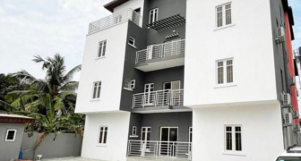 Serviced 3 bedroom flat with a BQ
